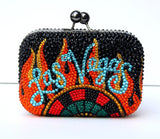 Las Vegas Sin City Crystal Clutch - Wicked Addiction