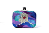 US State Crystal Clutch Purse - Wicked Addiction