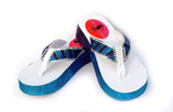 Sparkling Ombre Swarovski Crystal Flip Flop - Wicked Addiction