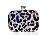 Crystal Leopard Clutch - Wicked Addiction