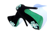 Lucky Irish Crystal Heels - Wicked Addiction