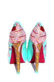 Ice Cream & Cupcake Crystal Heels - Wicked Addiction