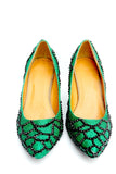 Mythical Green Scale Wedges - Wicked Addiction
