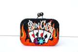 Las Vegas Sin City Crystal Clutch - Wicked Addiction