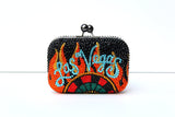 Las Vegas Sin City Crystal Clutch - Wicked Addiction