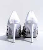 Crystal Leopard Wedding Heels - Wicked Addiction