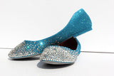 Swarovski Crystal Ballet Flat (Your Choice of Colors) - Wicked Addiction